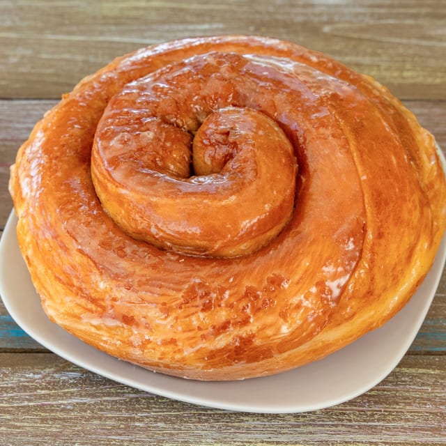 Giant Cinnamon Roll.