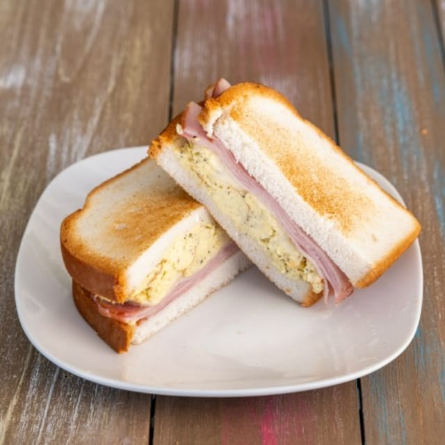 Gluten Free Breakfast Sandy.