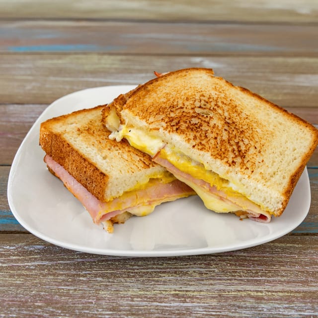 Kids Hot Ham and Cheese.